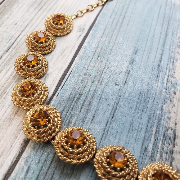 Vintage LA ROCO chocker Necklace. - Picture 5 of 11